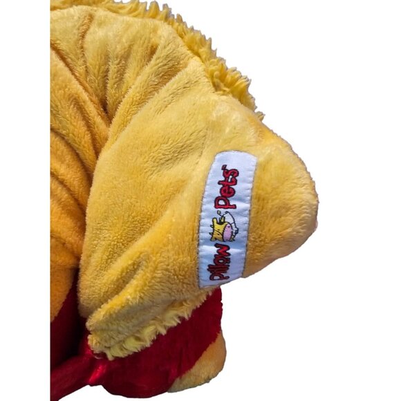 Winnie the Pooh Disney Pillow Pet 18" Plush Stuffed Toy Bear Yellow Red Soft - Picture 11 of 16